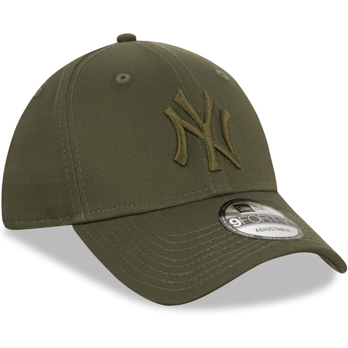Кепка New Era New York Yankees League Essential 9forty, оливковий колір