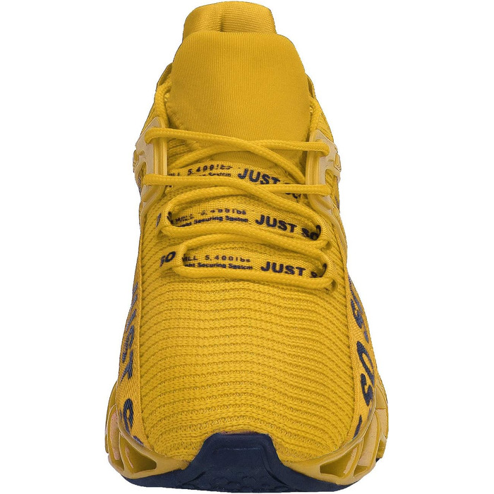 Чоловічі кросівки для бігу JSLEAP: дихаючі, легкі, для занять спортом та вуличної бігової стилістики (41 EU, 1 Жовтий)