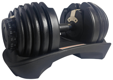 Регульовані чавунні гантелі Life4Fitness 1 x 24 кг