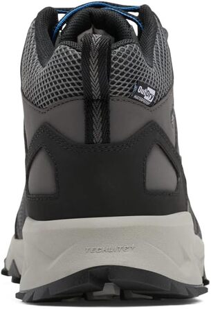 Чоловічі водонепроникні трекінгові черевики Columbia Peakfreak II Mid Outdry WP, сірі (темно-сірий x чорний), 42 EU