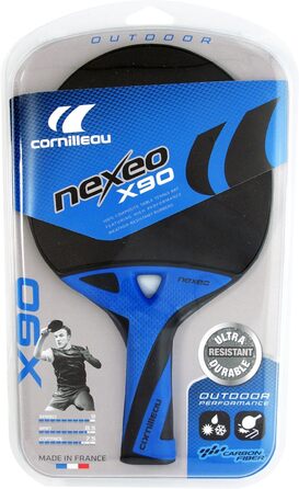 Тенісна ракетка Nexeo X90 Carbon, карбонова, для професіоналів