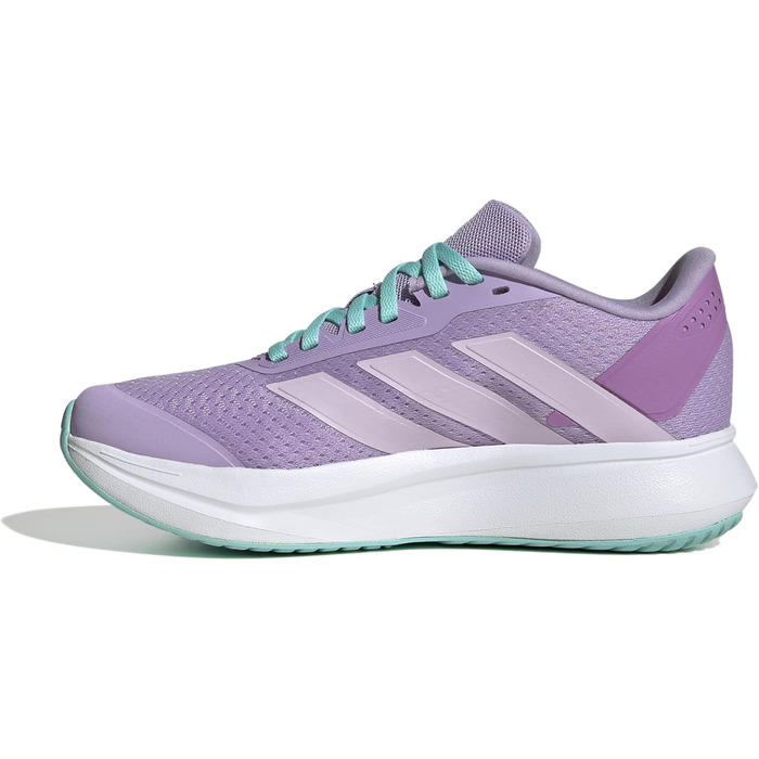 Дитячі кросівки Adidas Duramo SL2 для бігу, 39 1/3 EU, кольори Powder Plum, Ice Lavender, Flash Aqua