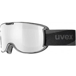 Лижна маска UVEX Skyper VP, універсальний розмір, чорна, лінза Ltm Silver