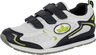 Чоловічі спортивні кросівки LICO Nelson V 43 EU - Indoor, білий, темно-синій, лимонний