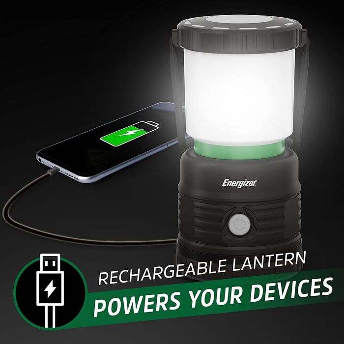Ліхтар Energizer Recharge ENR Klassisch – перезаряджуваний, надійний освітлення