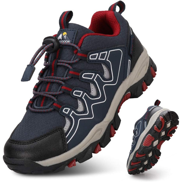 Дитячі трекінгові кросівки UOVO для активного відпочинку, спорту та туризму. Синій колір, розмір 30