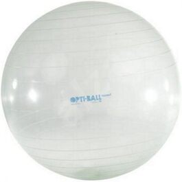Гімнастичний м'яч Gymnic Opti-Ball прозорий 65 см для фітнесу