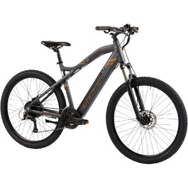 Електровелосипед F.lli Schiano Braver 27.5'' MTB, 36В 11.6Аг, 250Вт, знімний акумулятор, для чоловіків та жінок, сірий