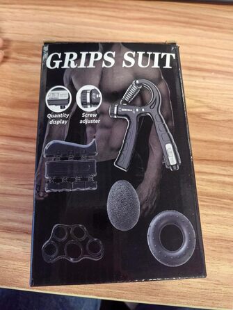 Набір для тренування зап'ястя 2 шт. (5-60 кг), тренажер для рук, Grip, FC0101, блакитний