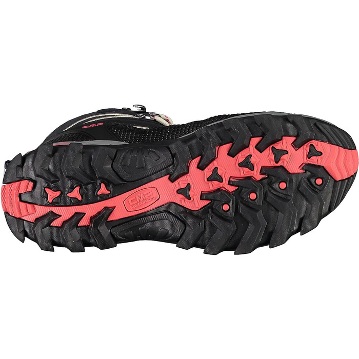 Жіночі трекінгові черевики CMP Rigel Mid Wmn Wp, антрацит/білий, 40 EU