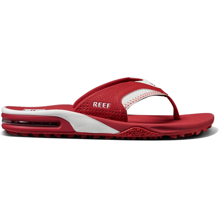 Шльопанці Reef Fanning Pregame для чоловіків, 43 EU, червоно-білі