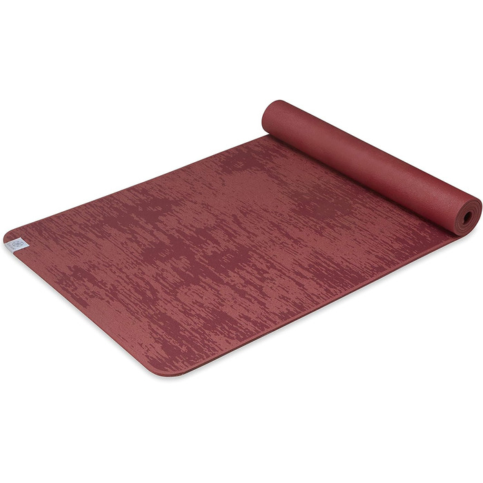 Килимок для йоги Gaiam Insta-Grip 6 мм, нековзкий, щільний, структурований, для йоги та фітнесу, 173×62 см