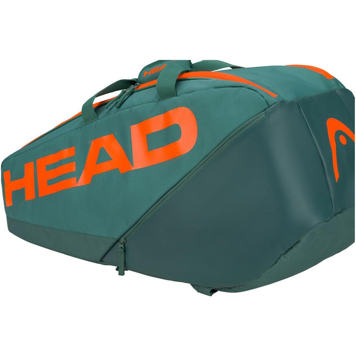 Тенісна сумка HEAD Pro Racquet Bag для ракеток, унісекс, середня, бірюзово-оранжева