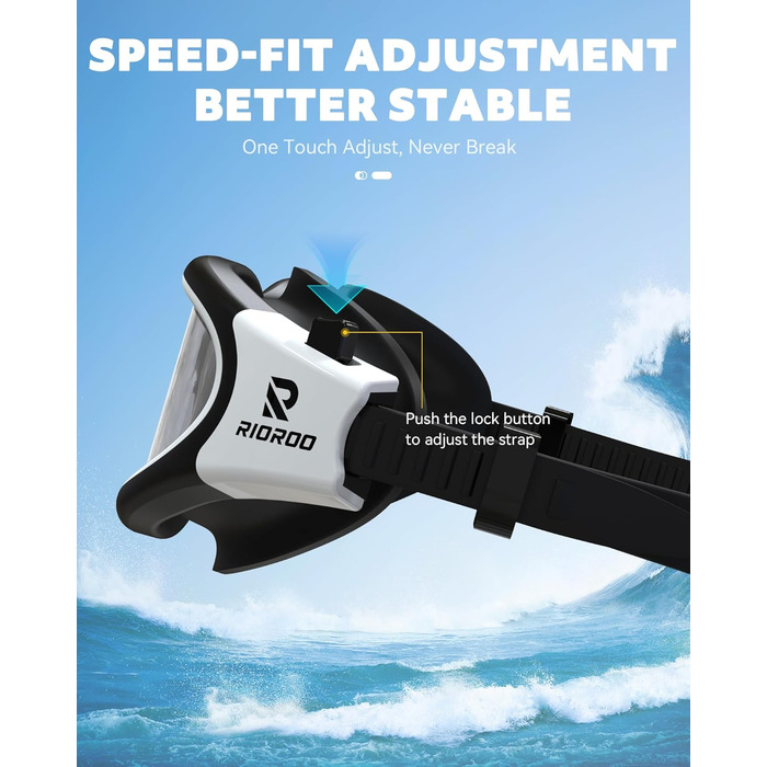 Окуляри для плавання дорослі поляризовані сірі. Комфортні окуляри для дорослих, чоловіків та жінок. Захист від сонця, проти запотівання, широкий кут огляду.