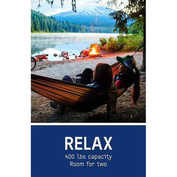 Гамак для кемпінгу ENO DoubleNest, 1-2 особи, лімітована серія Sunshine, ATC