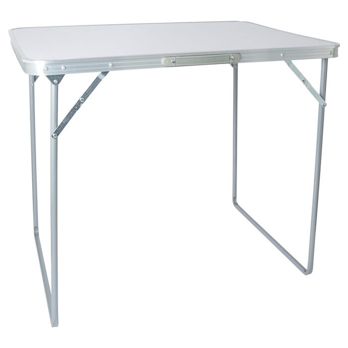 Складаний кемпінговий стіл Harbour Housewares 80x60 см, металевий, для пікніка, саду, грилю