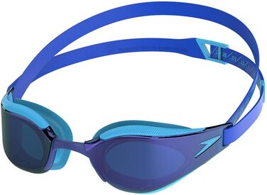 Дитячі окуляри для плавання Speedo Fastskin Hyper Elite з дзеркальними лінзами, сині, універсальний розмір