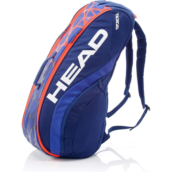 Спортивна сумка HEAD Radical 9R Supercombi синя - велика містка сумка для тенісу та інших видів спорту