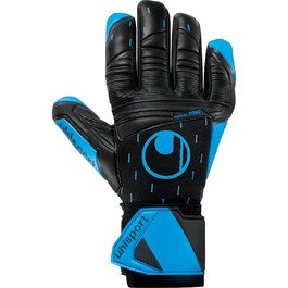 Воротарські рукавички Uhlsport Classic Soft HN Comp для дорослих та дітей, розмір 8.5, чорні/блакитні/білі