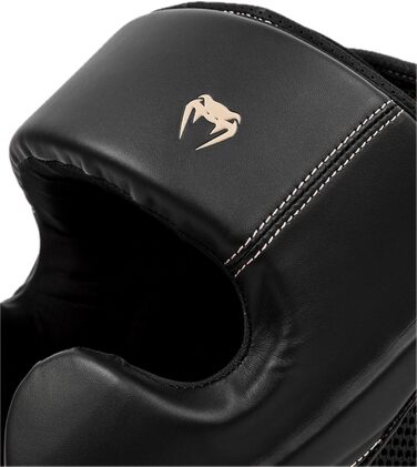 Захисний шолом Venum Impact Evo для чоловіків, універсальний розмір, чорний