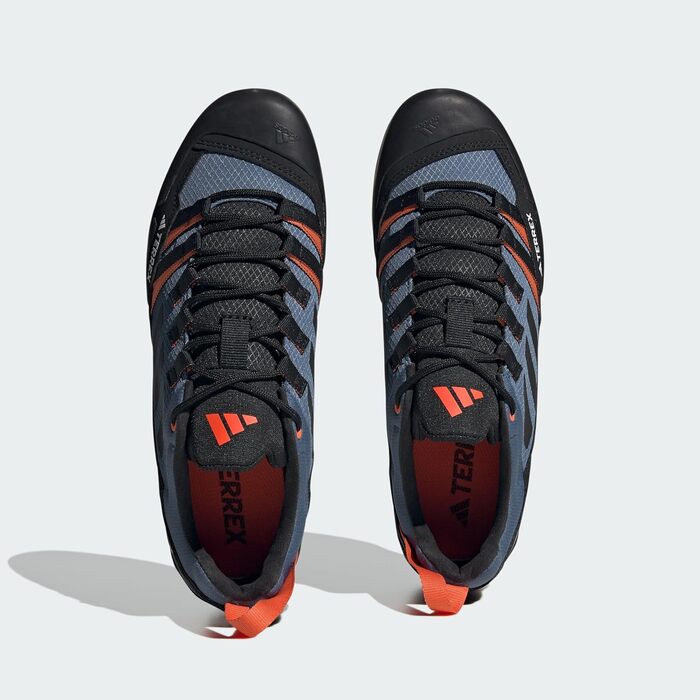 Туфлі для хайкінгу Adidas Terrex Swift Solo 2.0, Wonder Steel/Core Black/Orange, 43 1/3 EU