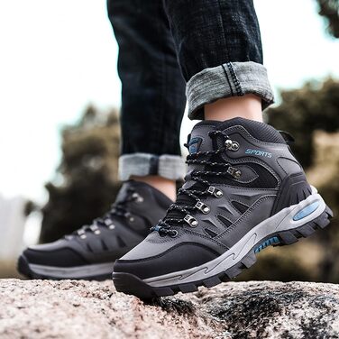 Водонепроникні туристичні черевики для чоловіків та жінок, сірі (42.5 EU)