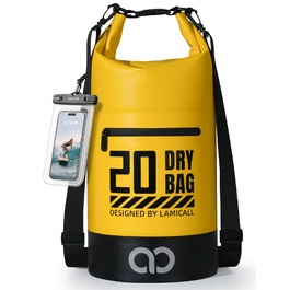 Водонепроникний рюкзак-сумка Lamicall Dry Bag 5/10/20/30/40L - міцний, стійкий до подряпин, для водного спорту, пляжу, подорожей