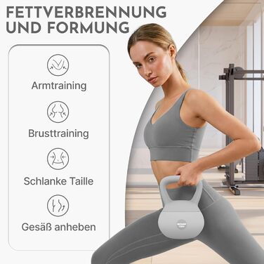 NEOLYMP Soft Kettlebell: М'яка гантеля для фітнесу з регулюванням ваги 2-12 кг. Безшумна, з амортизацією, з ергономічною ручкою. Ідеальна для дому.