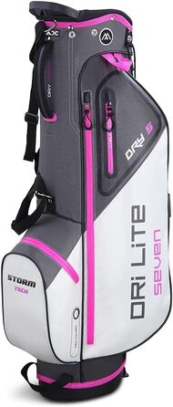 Сумка для гольфу Big Max Dri Lite Seven 2024 - чорно-фуксія-біла
