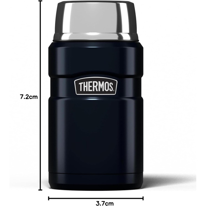 Термос із нержавіючої сталі Isolierbehälter, 710 мл, колір Midnight Blue