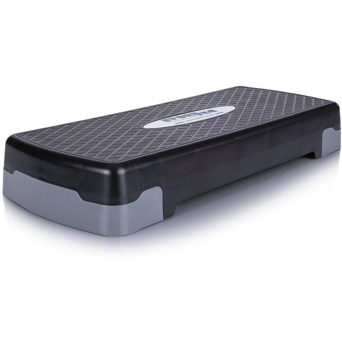 Степ-платформа Sport-Tec, регульована висота, чорна, 68x28 см