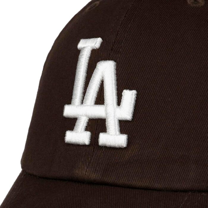 Кепка бейсболка 47 MLB Los Angeles Dodgers коричнева унісекс, розмір універсальний