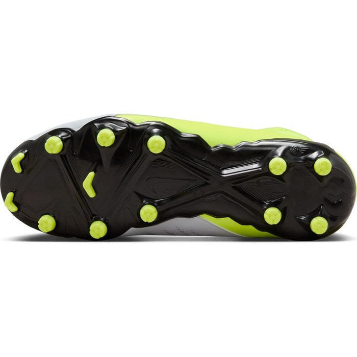 Дитячі футбольні бутси Nike Phantom Luna 2 Academy Mg для дітей та підлітків, 38 EU, металевий срібло, чорний, Volt