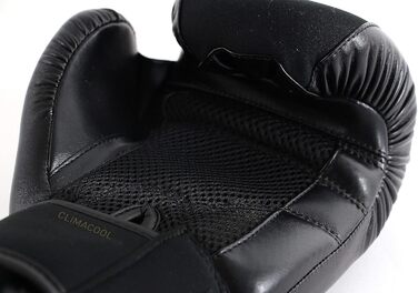 Боксерські рукавички adidas, прані, чорні/золоті