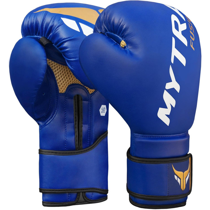 Mytra Fusion Боксерські рукавички 10oz, 12oz, 14oz, 16oz для тренувань, спарингів, MMA, муай-тай, кікбоксингу, чоловічі та жіночі