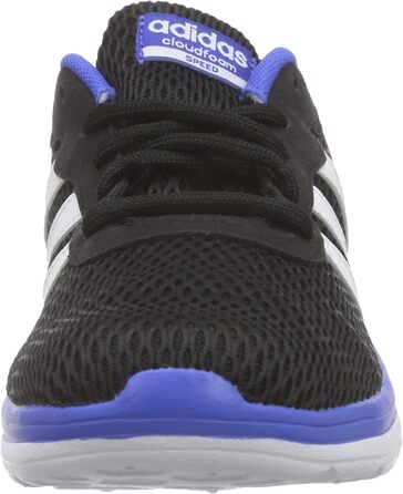 Кросівки для хлопчика Adidas Cloudfoam Speed k, багатоколірні (чорний/білий/синій), 31-29 EU