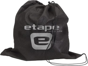 Шолом гірськолижний Etape Unisex-Adult з візором, чорний/жовтий флуоресцентний мат, 55-58