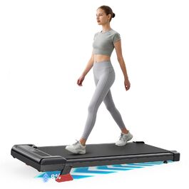 Бігова доріжка Walking Pad з нахилом для дому та офісу - електричний тренажер для ходьби, портативний Walkpad з LCD-дисплеєм, чорний