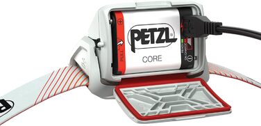 Ліхтар на голову PETZL ACTIK CORE - 600 люмен, червоний, акумулятор CORE в комплекті