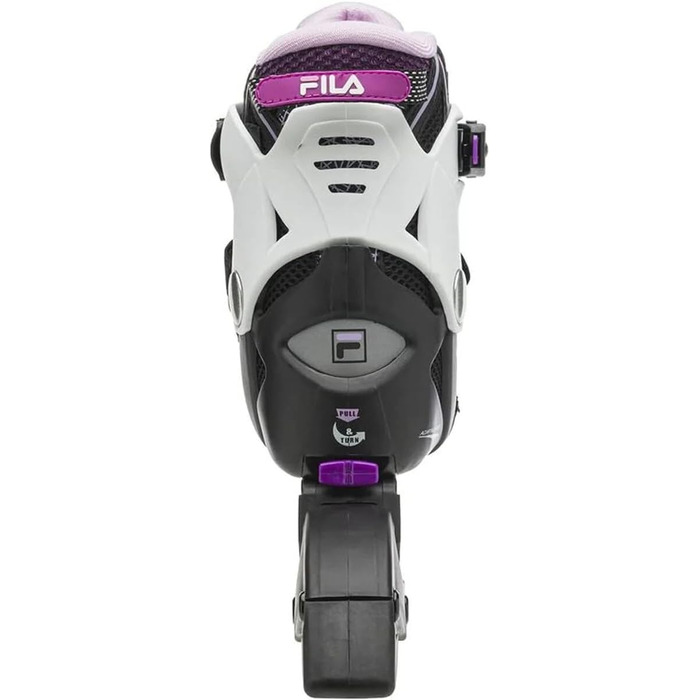 Роликові ковзани Fila X-one Girl для дівчаток та жінок, чорний/рожевий/магента, 38-41, регульовані
