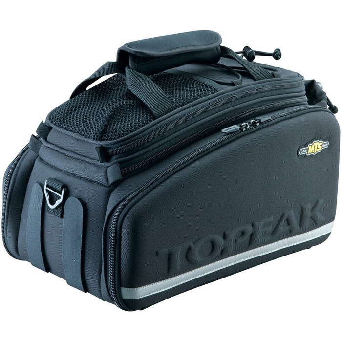 Велосумка TOPEAK TrunkBag DXP з ременем, чорна, 22,6 л