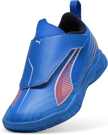 Дитячі футбольні бутси PUMA Ultra 6 Play V It Jr - блакитний, білий, червоний (3.5)