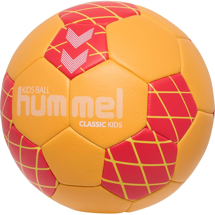 Дитячий гандбольний м'яч Hummel HMLCLASSIC Kids HB Оранжевий/Червоний/Жовтий