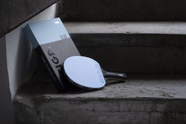STIGA Настільний тенісний ракетка Pro WRB Blue Edition, 3-зіркова, з синім накладенням