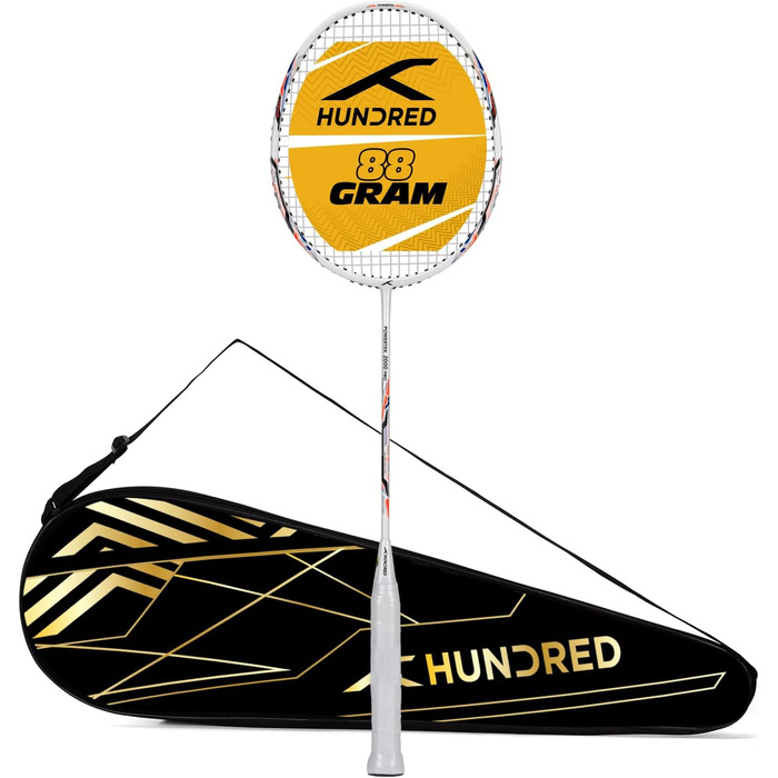Бадмінтонна ракетка HUNDRED Powertek 2000 Pro, професійна