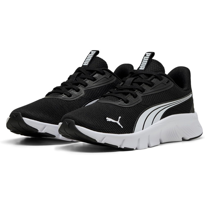 Дитячі кросівки PUMA Flexfocus Lite Modern Jr - чорно-білі, 37 EU