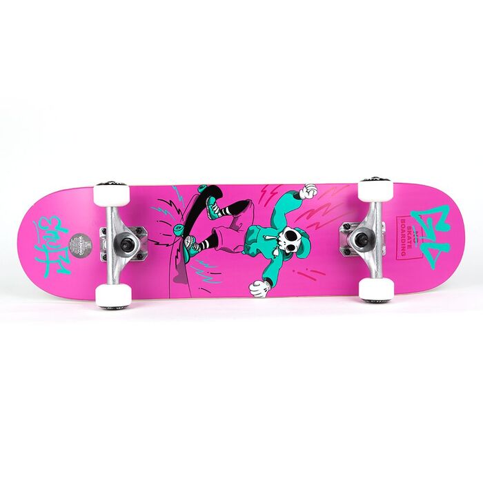 Скейтборд Enuff Skateboards Skully, рожевий