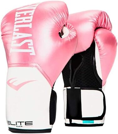 Боксерські рукавички Everlast Pro Style Elite (8oz) Pink/White - Унісекс, для дорослих