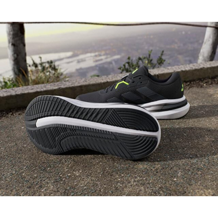 Кросівки Adidas Galaxy 7 для чоловіків, розмір 44 EU, чорний колір, технологія Luclem