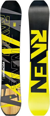 Сноуборд-сет Raven: сноуборд Barracuda Carbon Lime + кріплення Fastec FT360 (157 см) + кріплення FT360 Lemon XL
